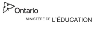 Logo du ministère de l'Éducation de l'Ontario